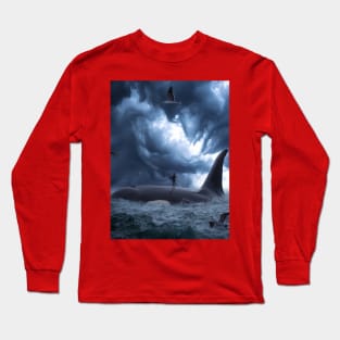 WHALE RIDER Long Sleeve T-Shirt